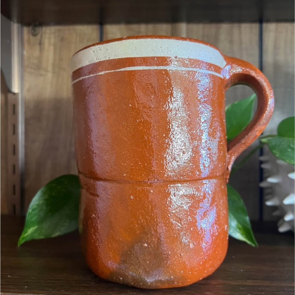 Mexican Clay Jarrito Mug - Picture 5 of 10